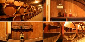 Guided tour of a cider and calvados production cellar at Calvados Pierre Huet in Cambremer