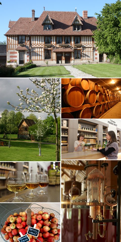 Vidéo de la route du cidre à Cambremer. Circuit de producteur de cidres et calvados AOC en Normandie.